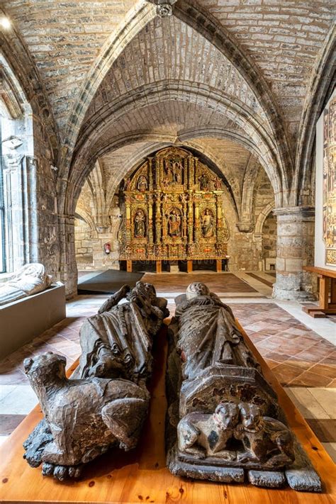 Interior Of Iglesia De San Esteban Church Of St Stephan In Burgos