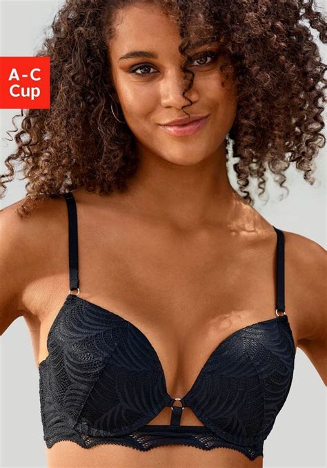 Lascana Push Up Bh Marla Mit Integrierten Kissen Und Modischer Spitze