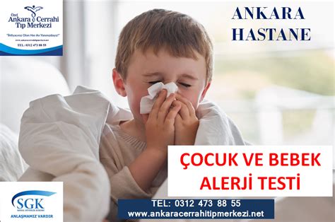 Çocuklarda ve Bebeklerde Alerji Testi Özel Ankara Cerrahi Tıp Merkezi