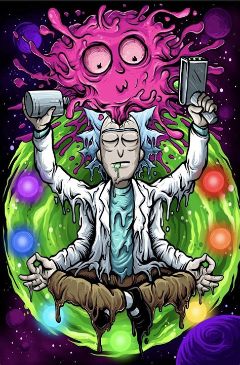 100 Rick And Morty Weed Wallpapers