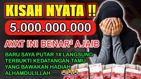 Kisah Nyata Rutin Baca Doa Cepat Kaya Nabi Sulaiman Mendadak Kaya Dalam