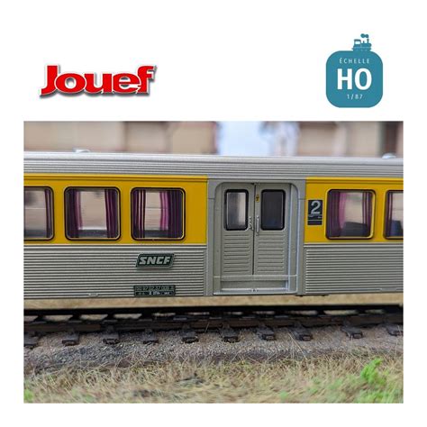 Coffret Voitures Rio Ter Ex Npdc Sncf Ep V Ho Jouef Hj