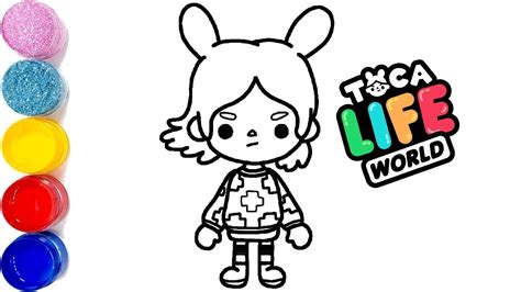 Drawing Toca Boca Rita Toca Life World Youtube