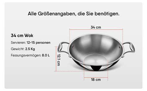 Stahl Edelstahl Triply Wok Mit Deckel Edelstahl Kochgeschirr Triply