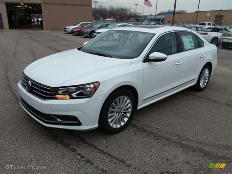 2017 Pure White Volkswagen Passat Se Sedan 118826652 Car Color Galleries