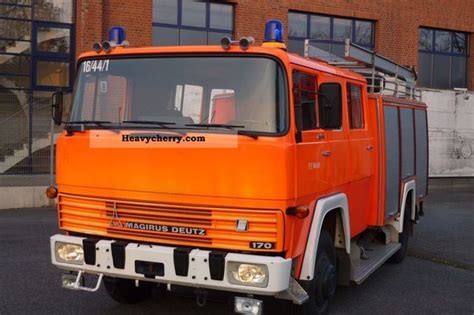 Magirus Deutz 170D FM 11 F Fire Department Fire Truck 1979 Other Trucks