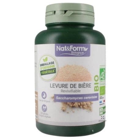 Levure de bière revivifiable bio Nat et form Sélection Phytonut