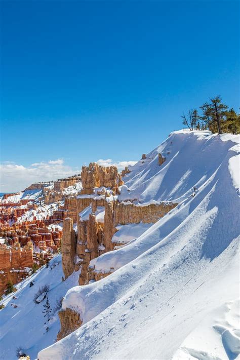 Bryce Canyon in Winter stock photo. Image of beauty - 149865376