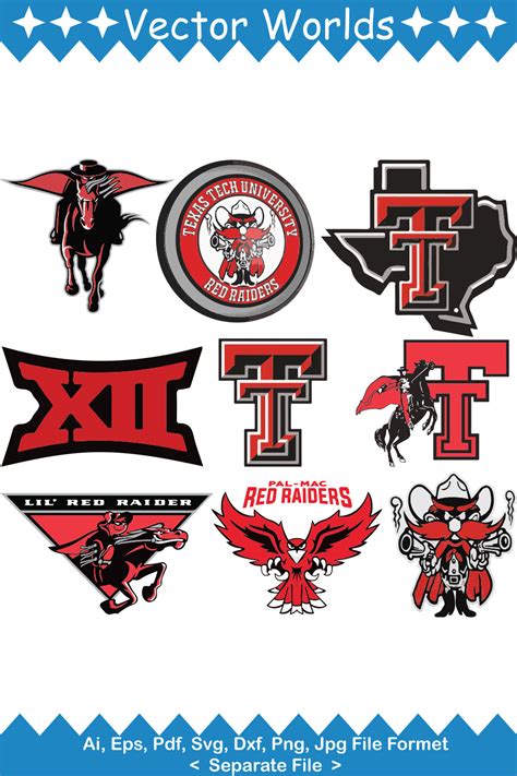 Texas Tech Red Raiders SVG Vector Design - MasterBundles