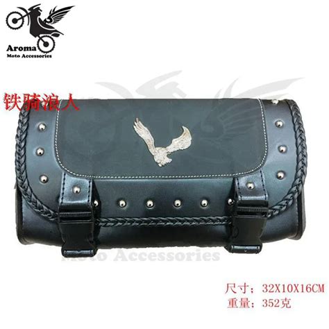 motorcycle saddle bag for Harley Davidson tail bags motorbike tool bag ...