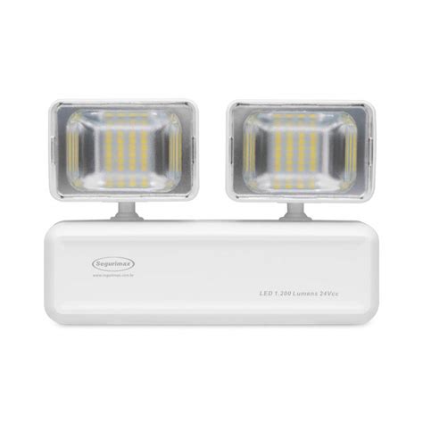 Luminaria De Emergencia Led Lumens Vcc Segurimax