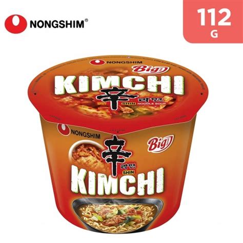 Buy Nongshim Shin Kimchi Instant Noodles Big Cup G Taw Eel