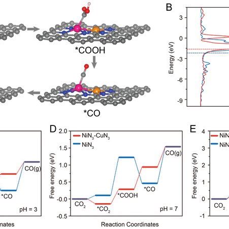 Dft Calculations A The Catalytic Pathway On Nin Cun Based On The