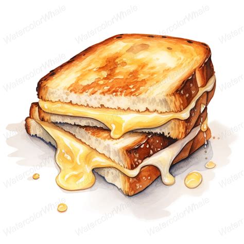 Hot Melted Grilled Cheese Sandwich Clipart Png Transparent Inspire Uplift