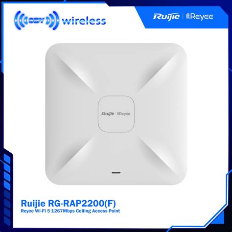 Jual Ruijie Reyee RG RAP2200 F AC1300 Dual Band Ceiling Access