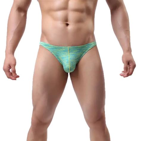 Sexy Mens Hollow Breathe Underwear Briefs Bulge Pouch Shorts Mesh Underpants In Briefs From