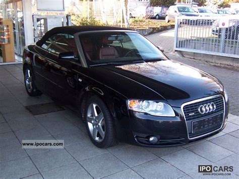 2008 Audi A4 Cabriolet 3 0 TDI Quattro NEW SERVICE Car Photo And Specs