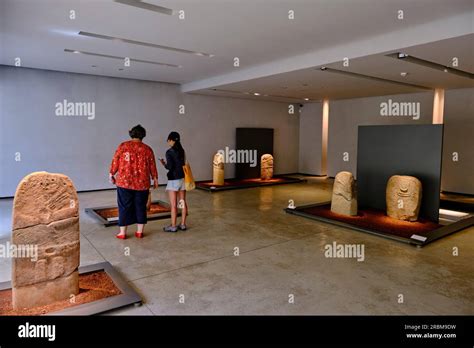 Francia Aveyron Rodez Museo Fenaille Sala De La Estatua