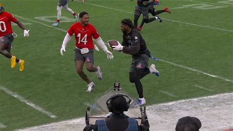 Trevon Diggs Picks Off Brother | 2023 Pro Bowl