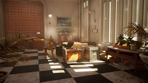 3d Artist Alexandria Hypatia S Apartment Dishonored 2 Fan Art