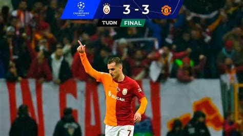 El Galatasaray Saca Un Empate Y Complica Al Manchester United En La