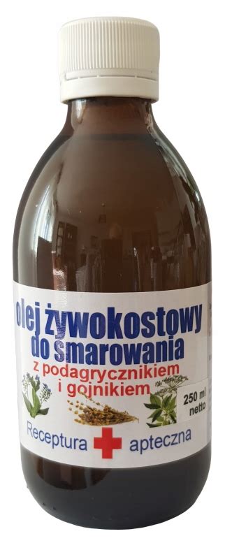 Olej żywokostowy z podagrycznikiem gojnikiem 250 10589016825