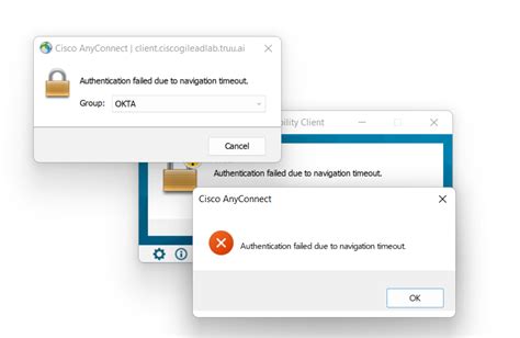 Solved Cisco Anyconnect SAML Authentication Failed Due To Navigation