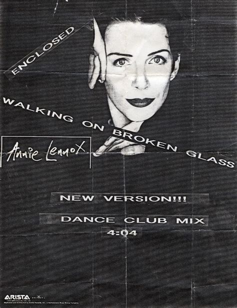 1083 Annie Lennox Walking On Broken Glass The Usa Promo Cd Single Ascd 2499 Ultimate