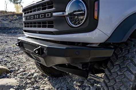 Icon Impact Armor 2021 2023 Ford Bronco Trail Series Front Bumper Icon