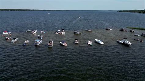 Pigeon Lake Sandbar Kawartha Lake Ontario Youtube