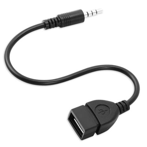 Kabel Adapter Mini Jack 3 5mm Aux Na Usb Otg Host Sklep Opinie Cena W Allegro Pl