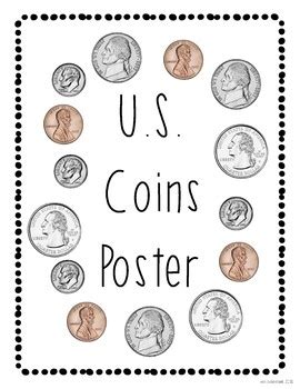 U S Coins Poster By Cassie S Classroom Tpt