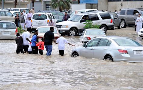 Submerged Streets In Jeddah Emirates247