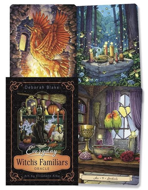 Everyday Witch's Familiars Oracle: A 36-Card Oracle Deck & 120-Page, Color Guidebook | Amazon.com.br