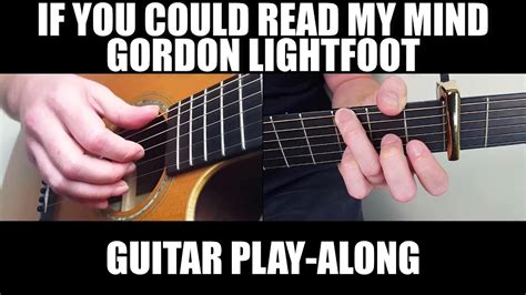 If You Could Read My Mind Gordon Lightfoot Fingerstyle Guitar Cover