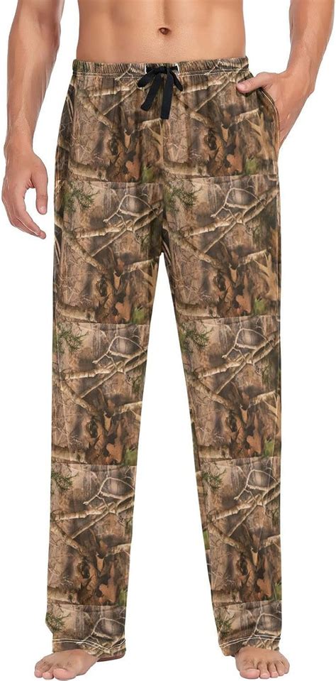 Freeamg Woodland Camouflage Pajama Pants For Men Men S Separate Bottoms Pure Cotton