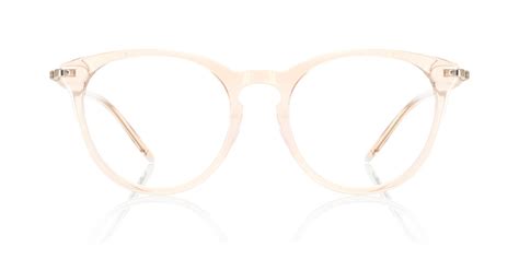 Pink Crystal Cat Eye Glasses Incl 0 High Index Lenses With Saddle Bridge Nose Bridge Jins