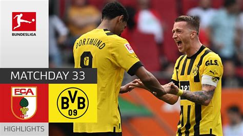 Augsburg Vs Borussia Dortmund May Video Highlights Footyroom