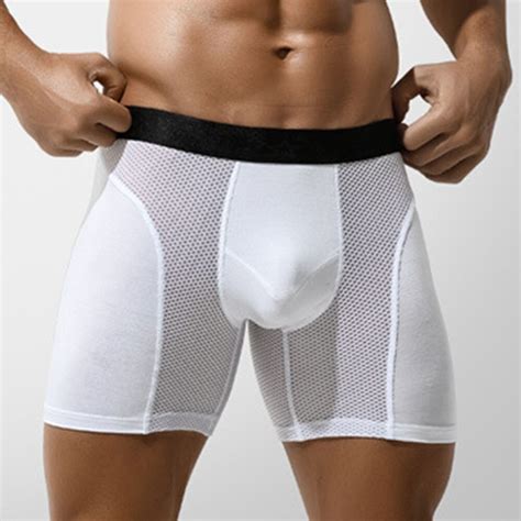 Boxer Jambes Longues Pour Homme Sous V Tement Masculin Modal