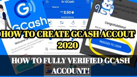 How To Create Gcash Account 2020how To Make It Fully Verified Youtube