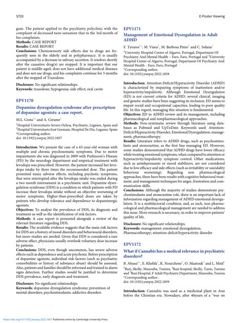 (PDF) Dopamine dysregulation syndrome after prescription of dopamine ...