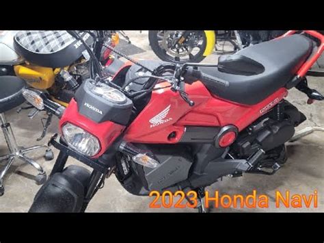 Honda Navi First Ride And Review Hondamotorcycles Minimoto