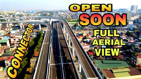 The Stunning Connector Bridge Open Soon Full Aerial View Of Nlex Slex