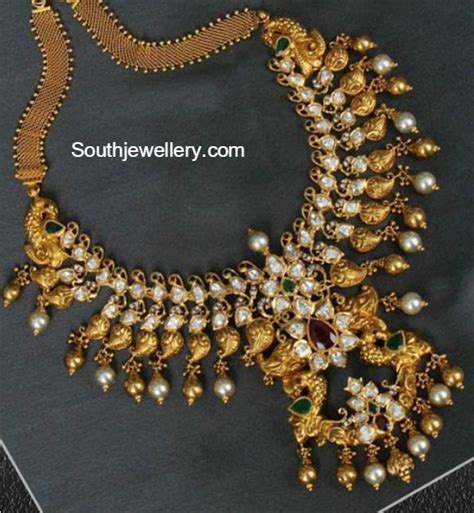 Mango Nakshi Necklace Indian Jewellery Designs