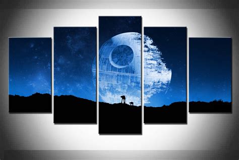 Death Star Wall Canvas - An Awesome Piece For Your Home | The Force Gallery