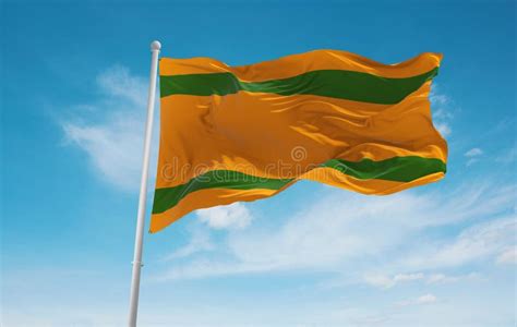 Official Flag of Naranjito, Puerto Rico Untied States of America Stock Illustration ...