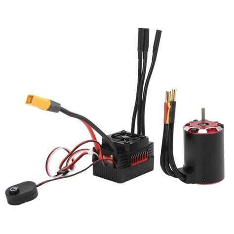 GOTOTOP ESC et moteur combiné V2 Supersonic 3650 4700KV Moteur 60A ESC