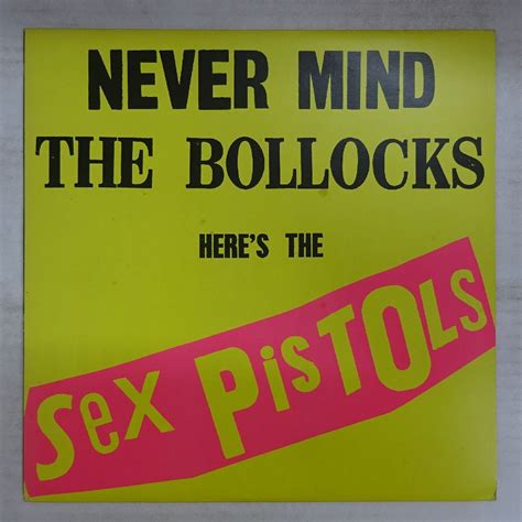 やや傷や汚れありSex Pistols Never Mind The Bollocks Here s The Sex Pistols LP