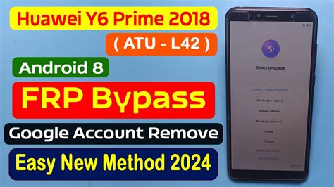 Huawei Y Prime Frp Bypass Huawei Y Prime Google Account Unlock