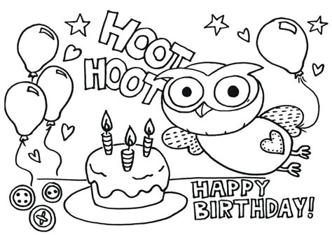 Happy Birthday Aunt Coloring Pages At GetColorings Free Printable